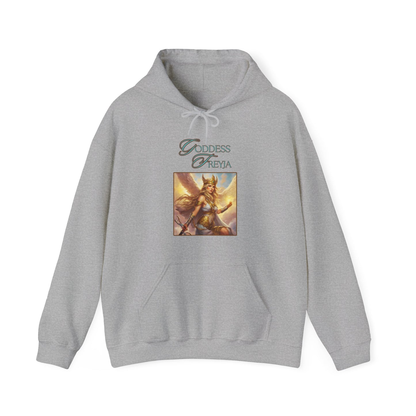 Goddess Freyja Unisex Heavy Blend™ Hooded Sweatshirt