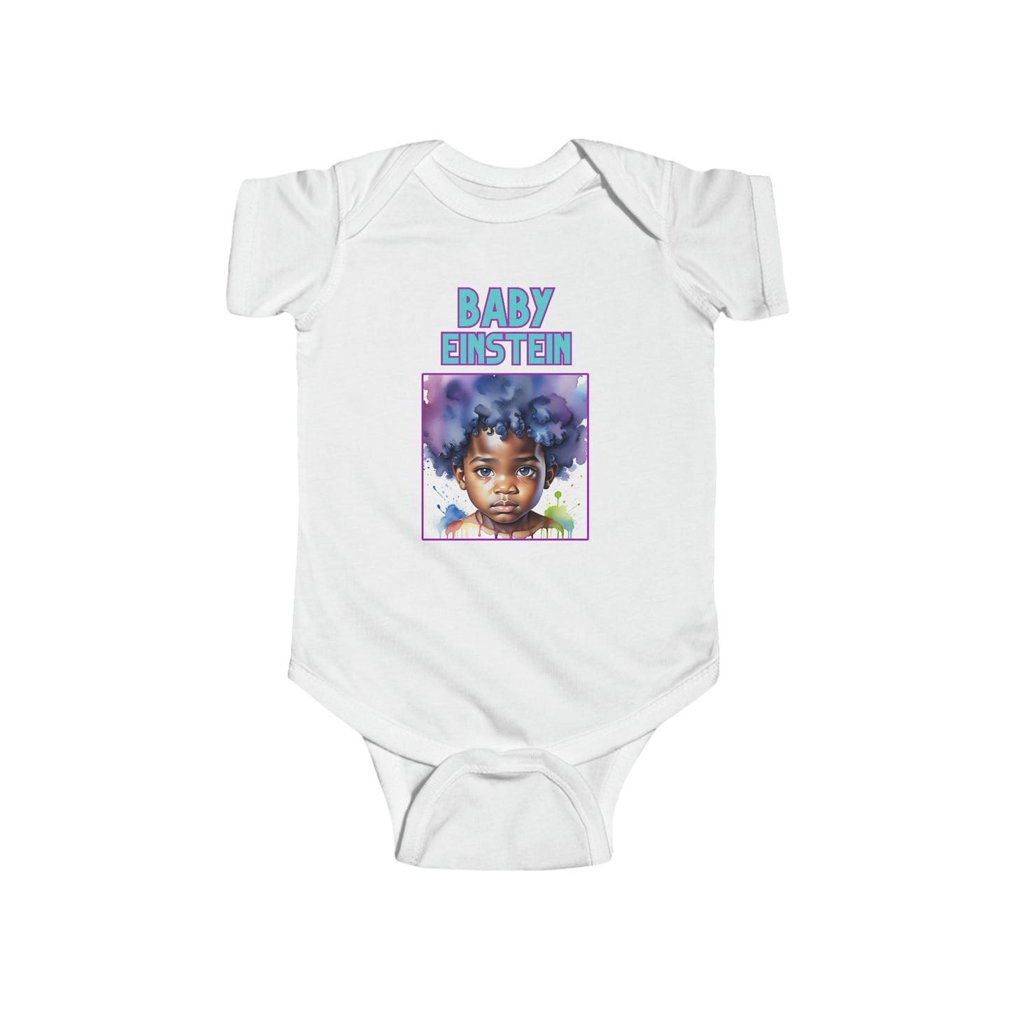 Infant Fine "Baby Boy Einstein" Jersey Bodysuit