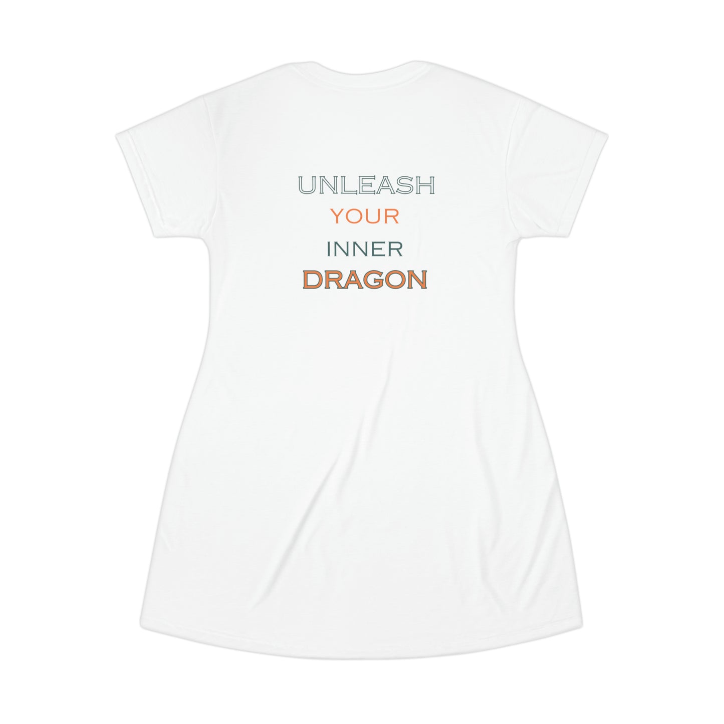 Women's "Unleash Your Inner Dragon" T-Shirt Dress