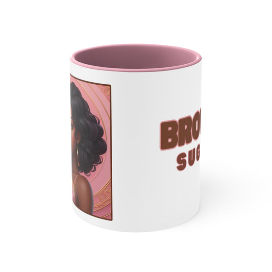 "Brown Sugar" Accent Coffee Mug, 11oz