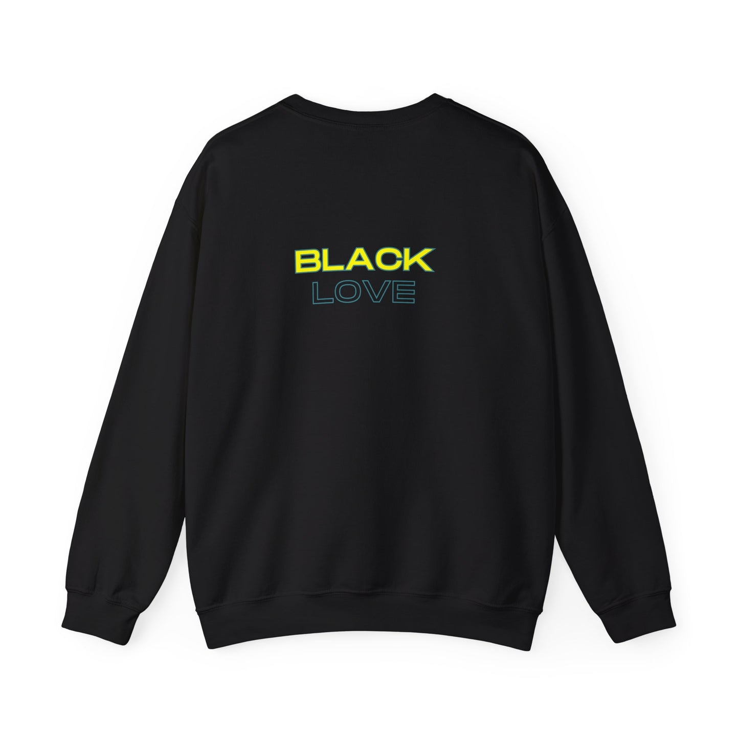 Unisex Heavy Blend™ Black Love Crewneck Sweatshirt