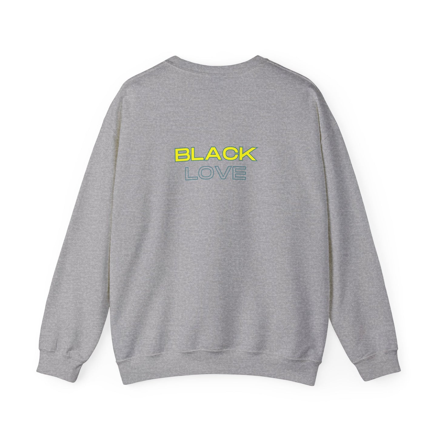 Unisex Heavy Blend™ Black Love Crewneck Sweatshirt