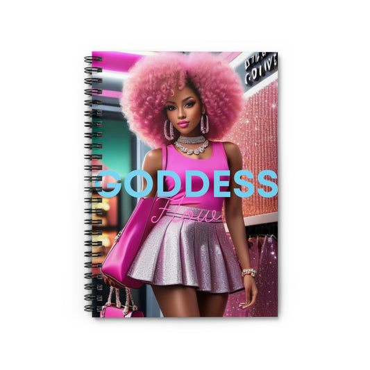 Goddess Flow Spiral Notebook - Ruled Line