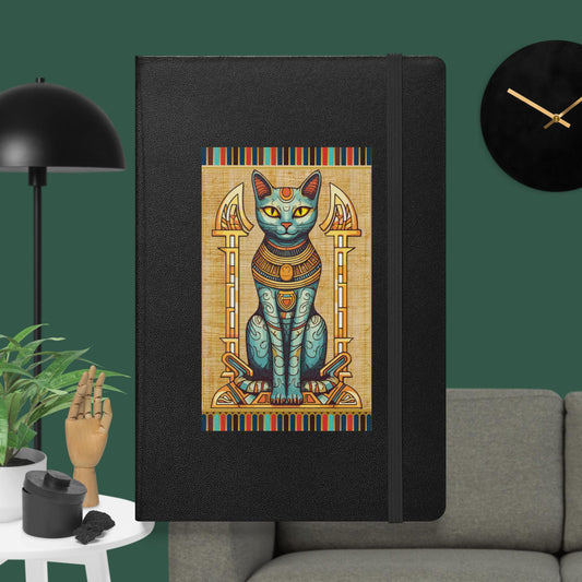 Egyptian Goddess Hardcover bound notebook