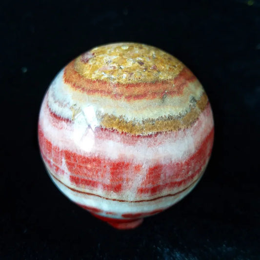 Natural Stone Sphere Rhodochrosite Crystal Ball Home Room Decorated High Quality Ornaments Witchcraft Spiritual Healing Crystals