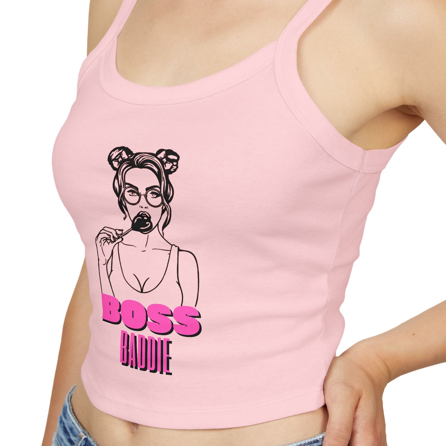 Boss Baddie Spaghetti Strap Tank Top