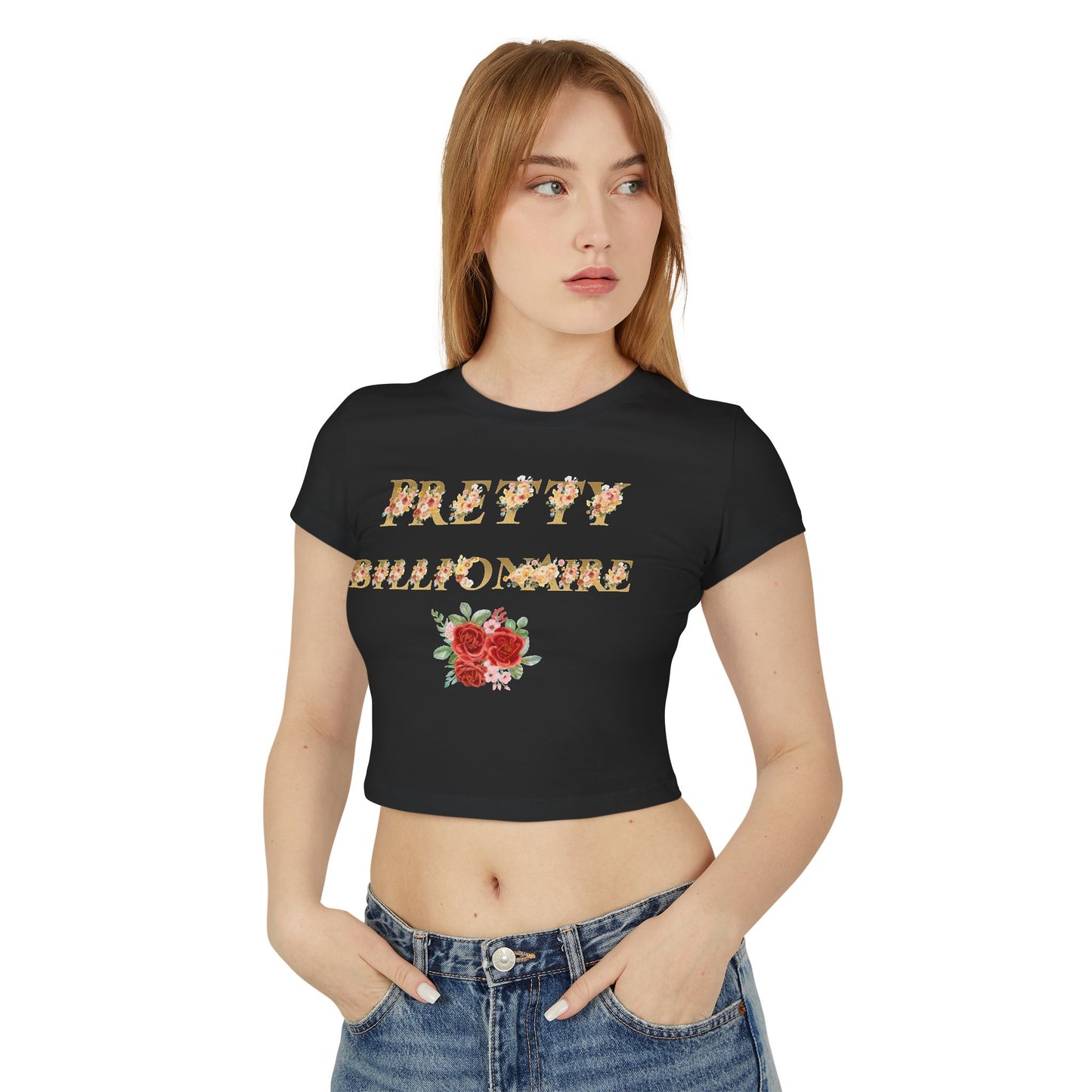 Women's Pretty Billionaire Baby Tee