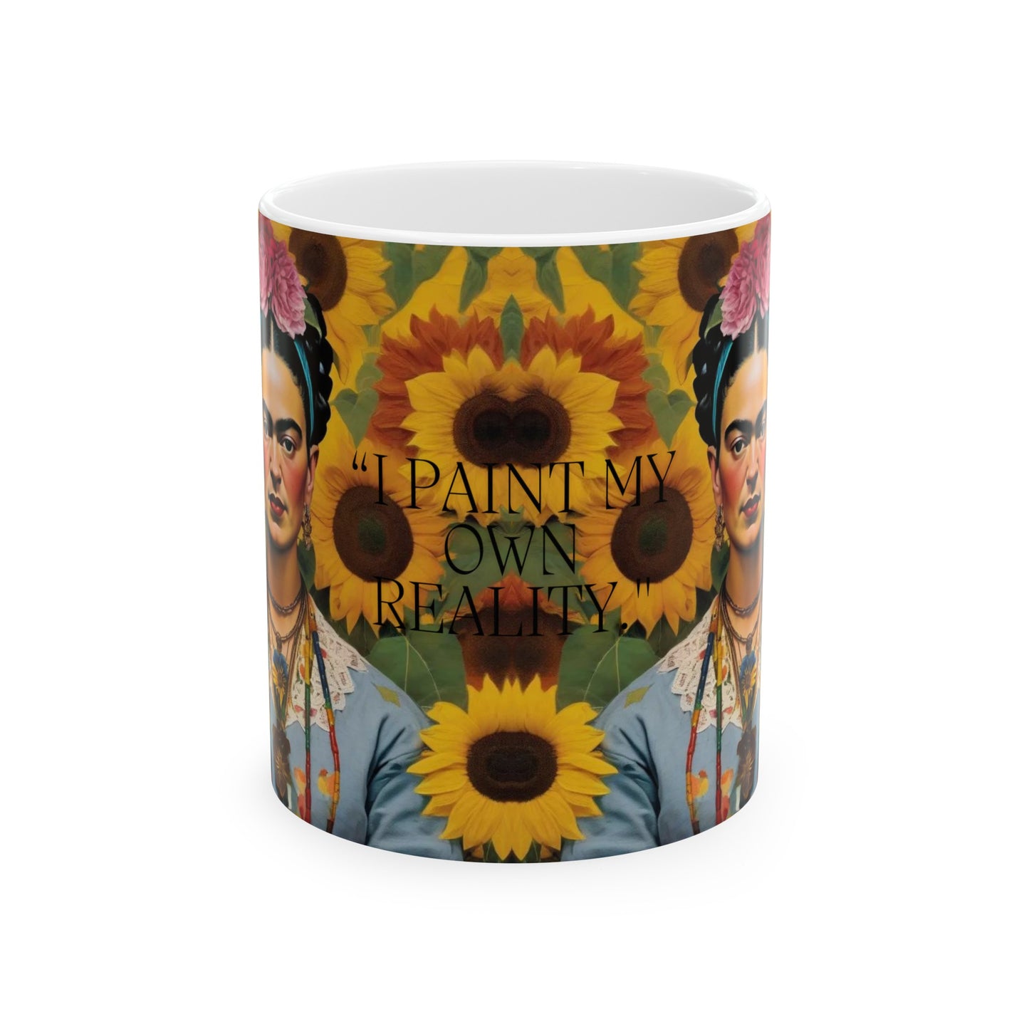 Sunflower Ceramic Mug, (11oz, 15oz)