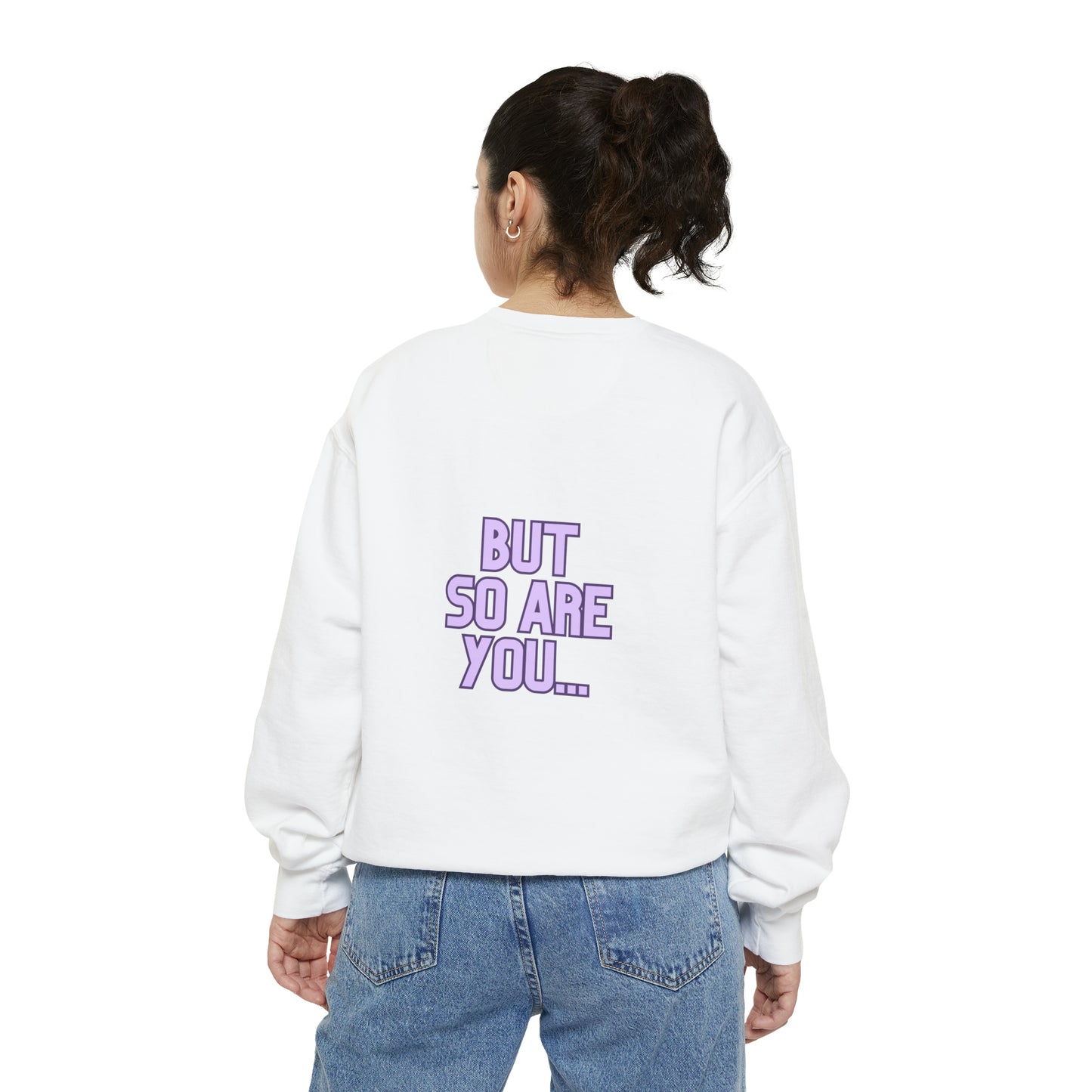 I Am Dope, Affirmation Unisex Garment-Dyed Sweatshirt