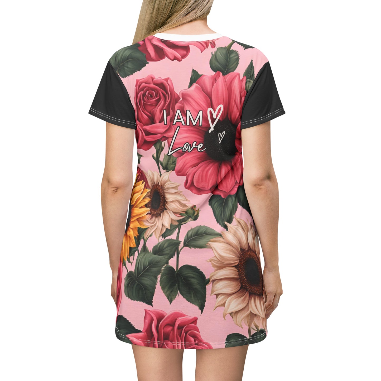 I Am Enough T-Shirt Dress