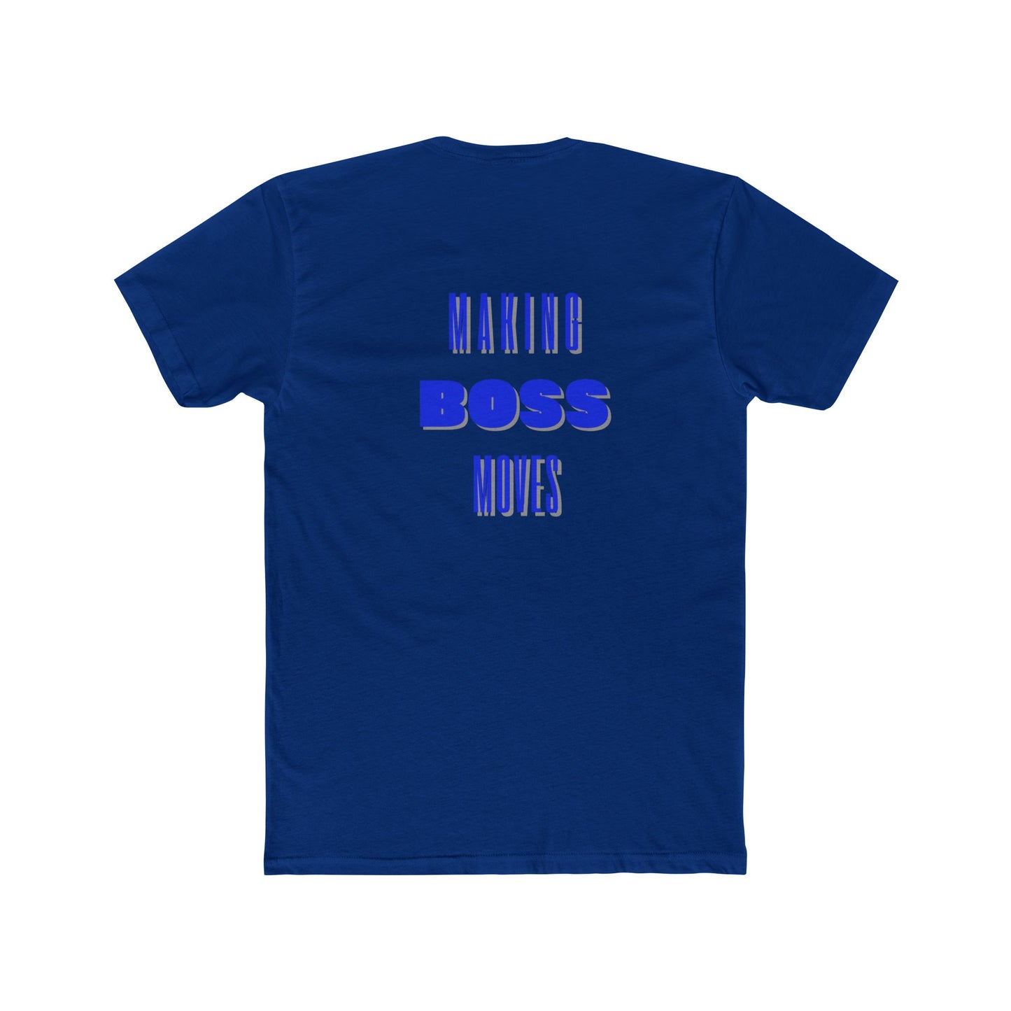 Boss Daddy Cotton Crew Tee (Blue)