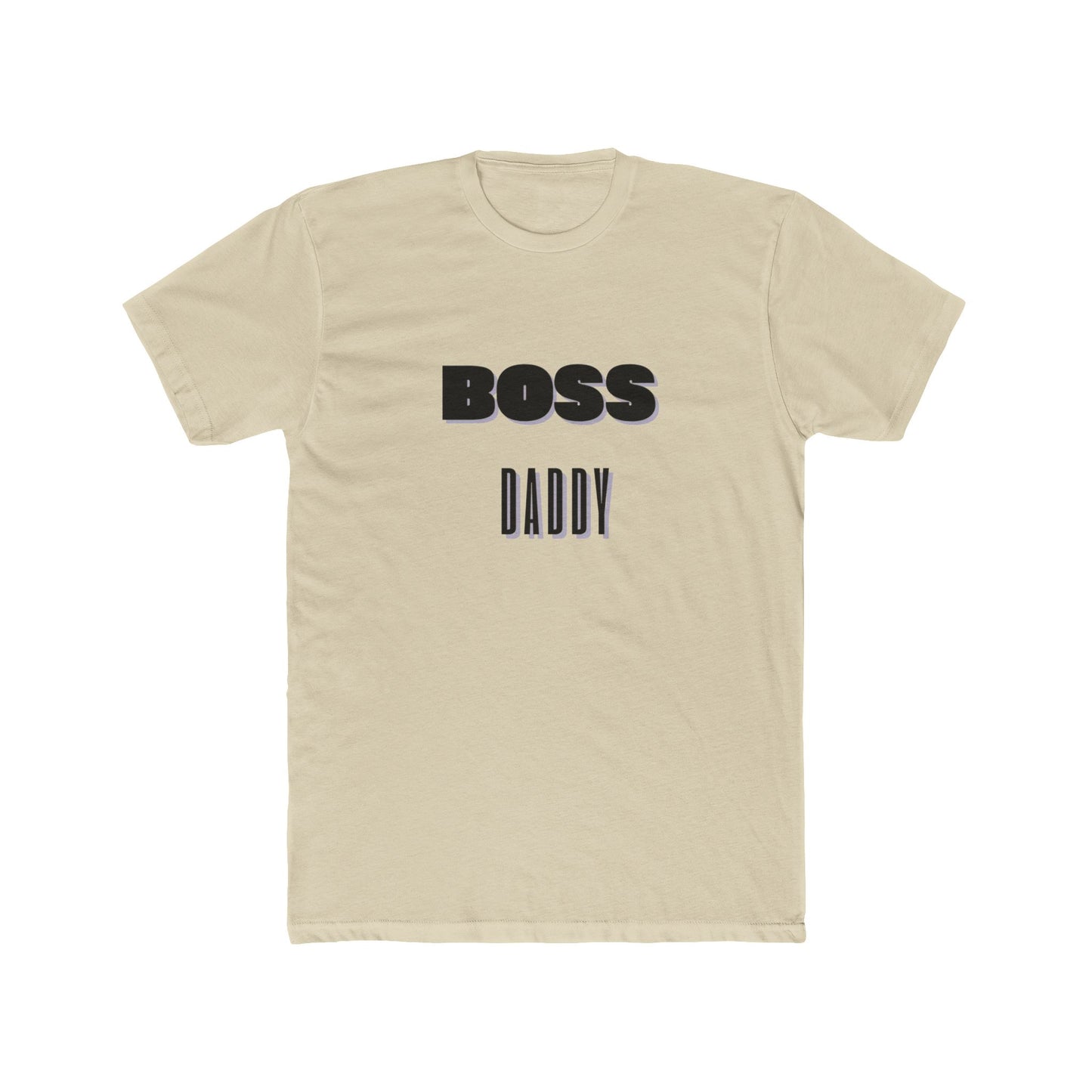 Unisex Boss Daddy Cotton Crew Tee