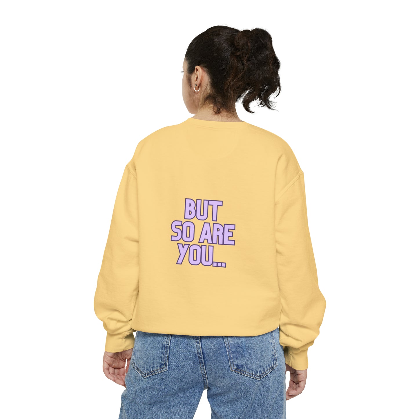 I Am Dope, Affirmation Unisex Garment-Dyed Sweatshirt