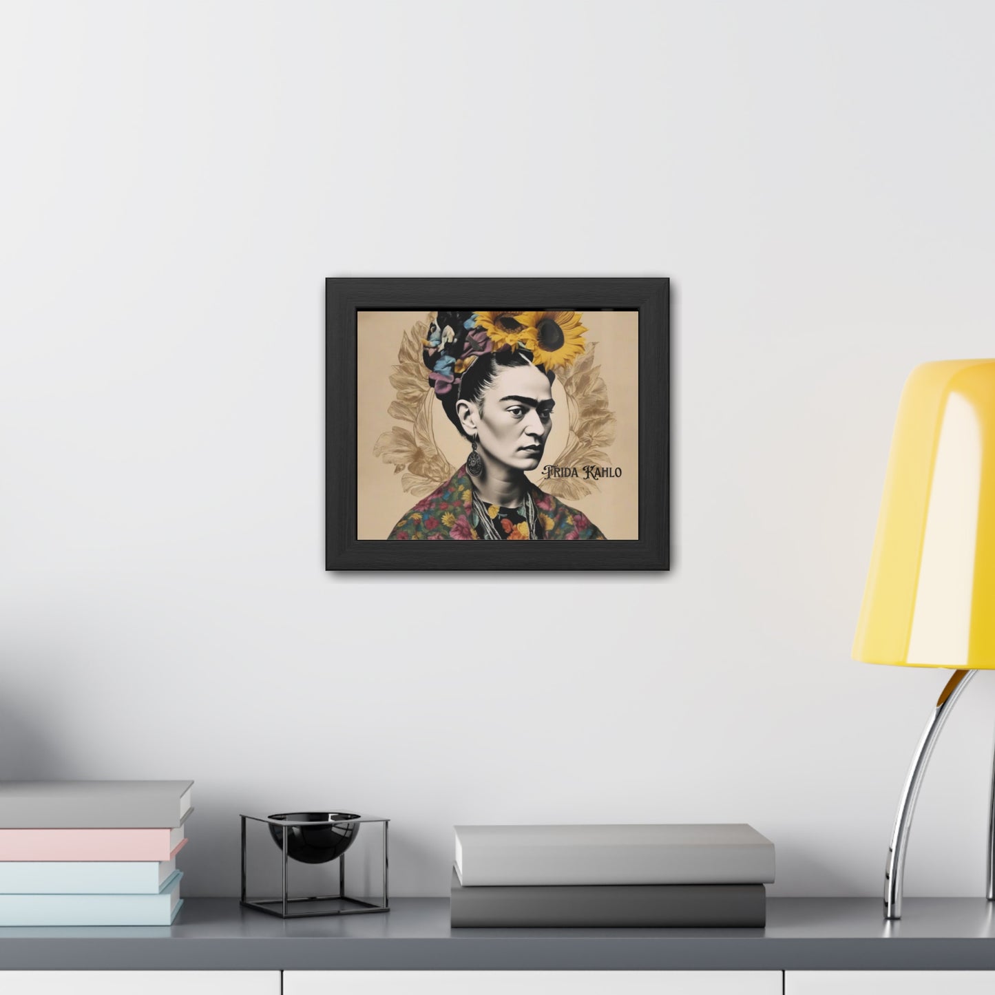 Frida Kahlo Sepia Framed Posters