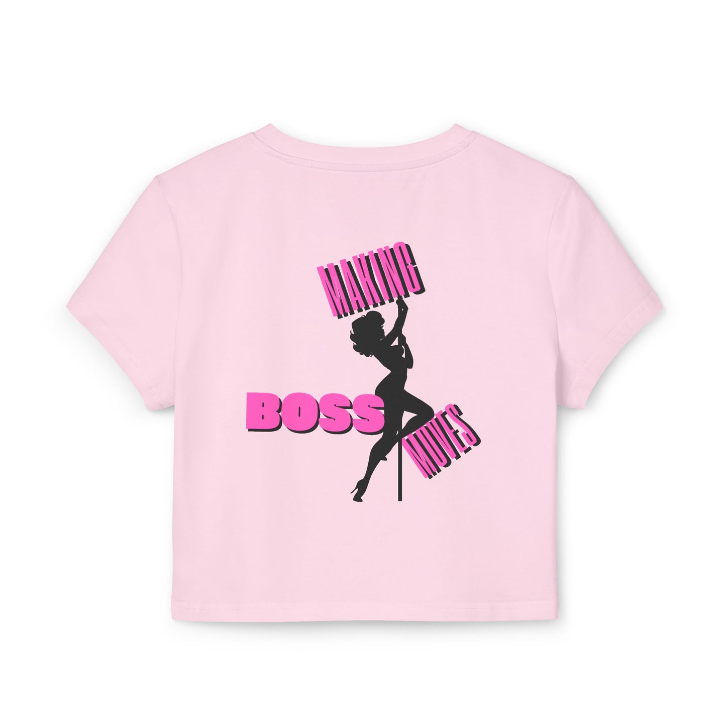 Women's Boss Baddie Sexy Silhouette Baby Tee