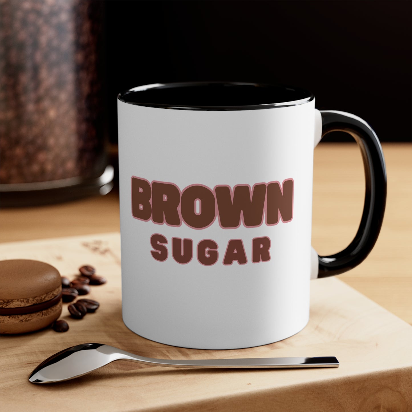 "Brown Sugar" Accent Coffee Mug, 11oz