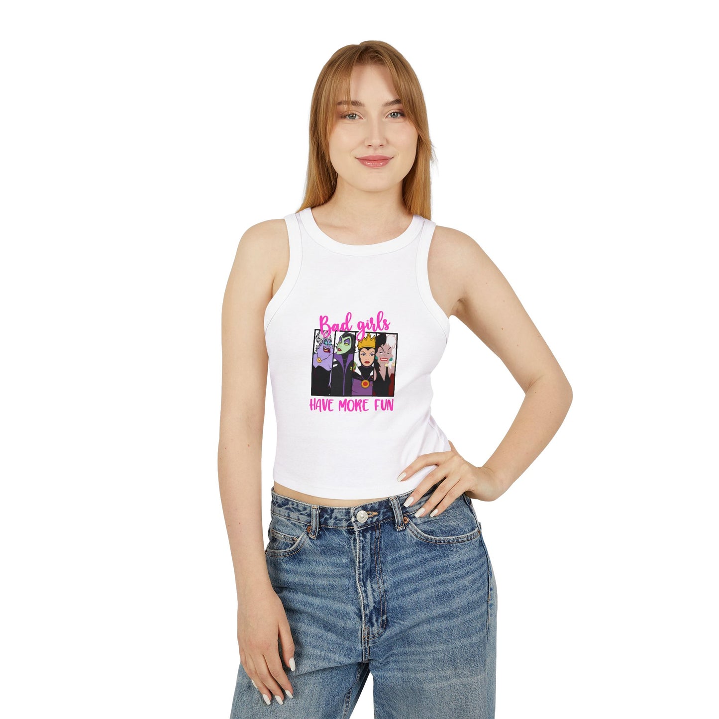 Bad Girls Club "Villain Era" Racer Tank Top