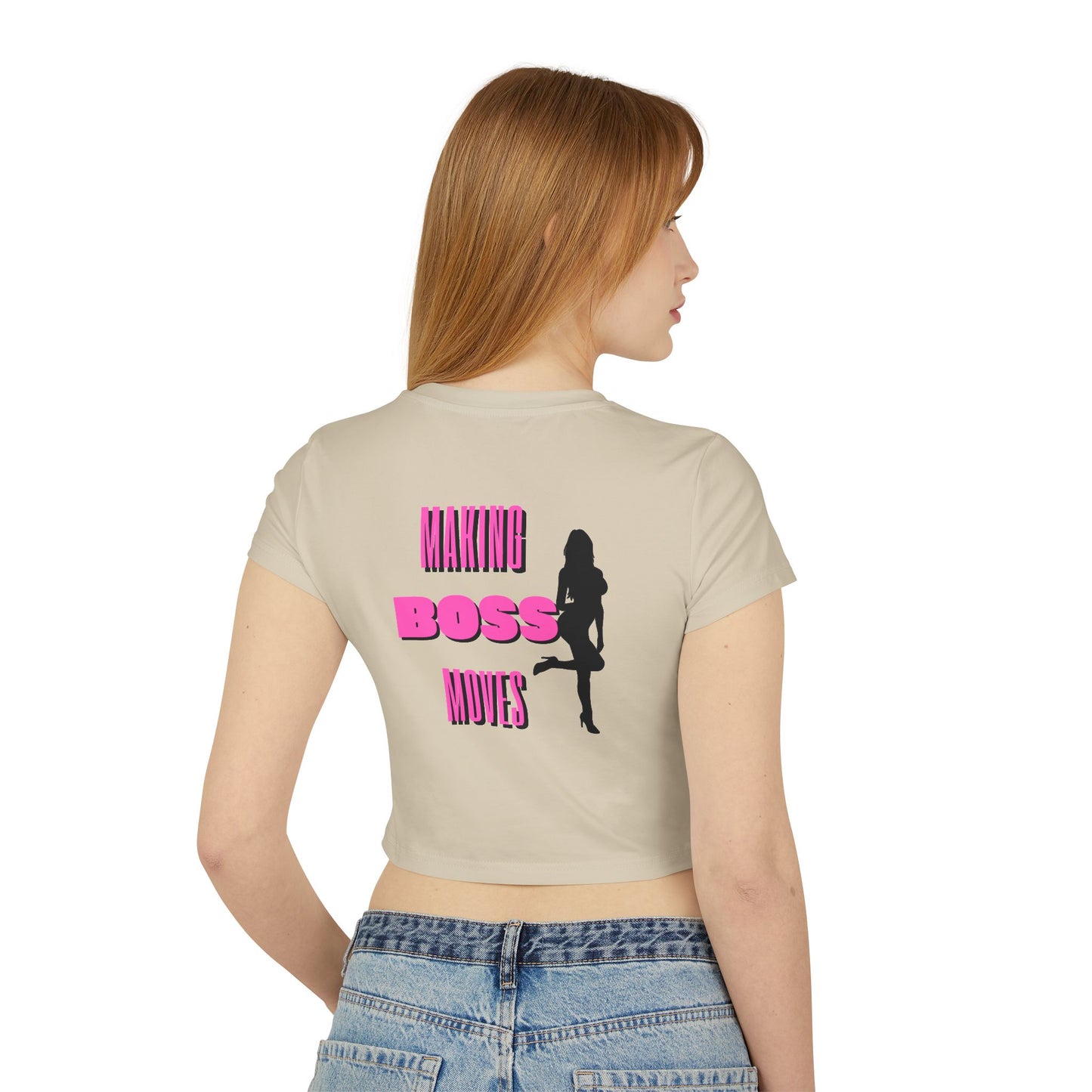 Boss Babe Sexy Silhouette Baby Tee