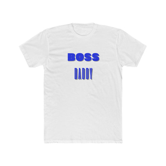 Boss Daddy Cotton Crew Tee (Blue)