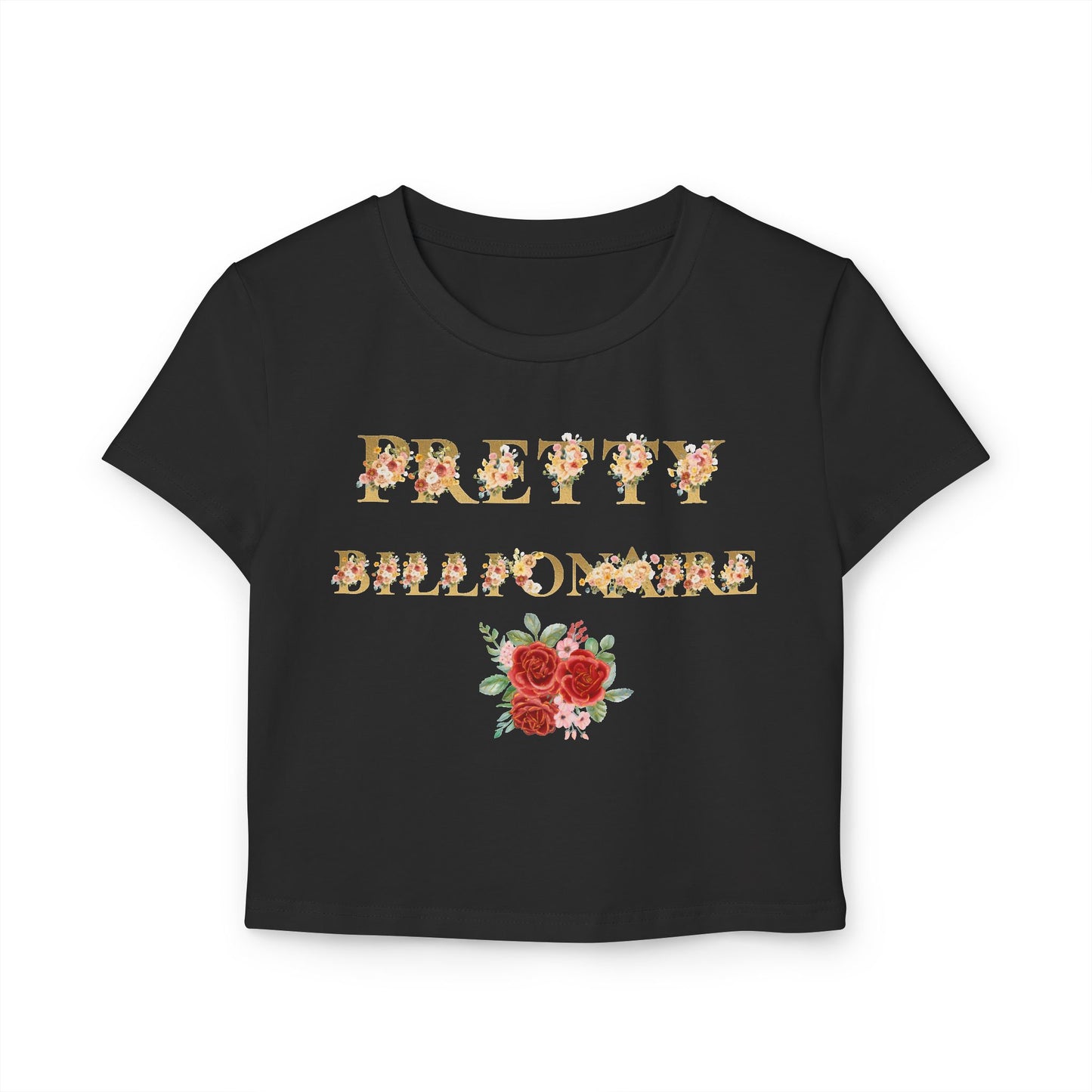 Women's Pretty Billionaire Baby Tee