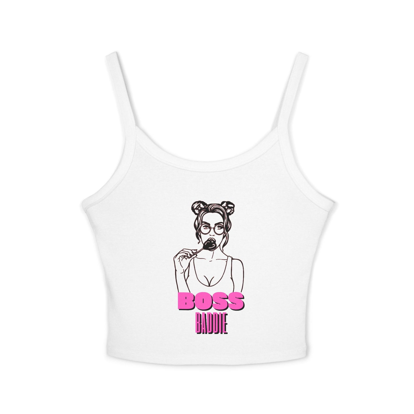 Boss Baddie Spaghetti Strap Tank Top