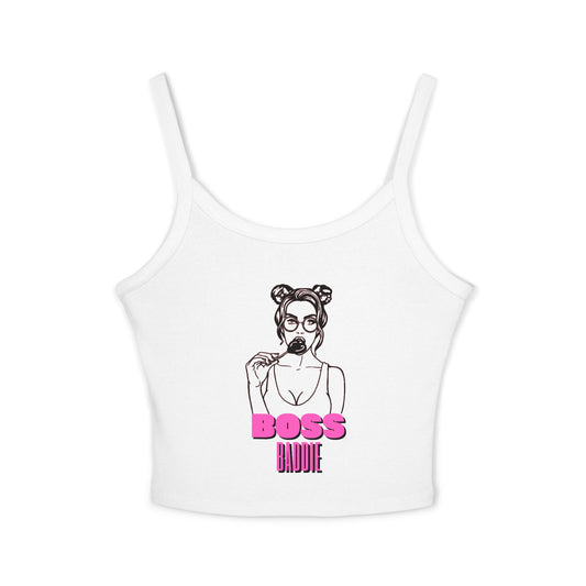 Boss Baddie Spaghetti Strap Tank Top