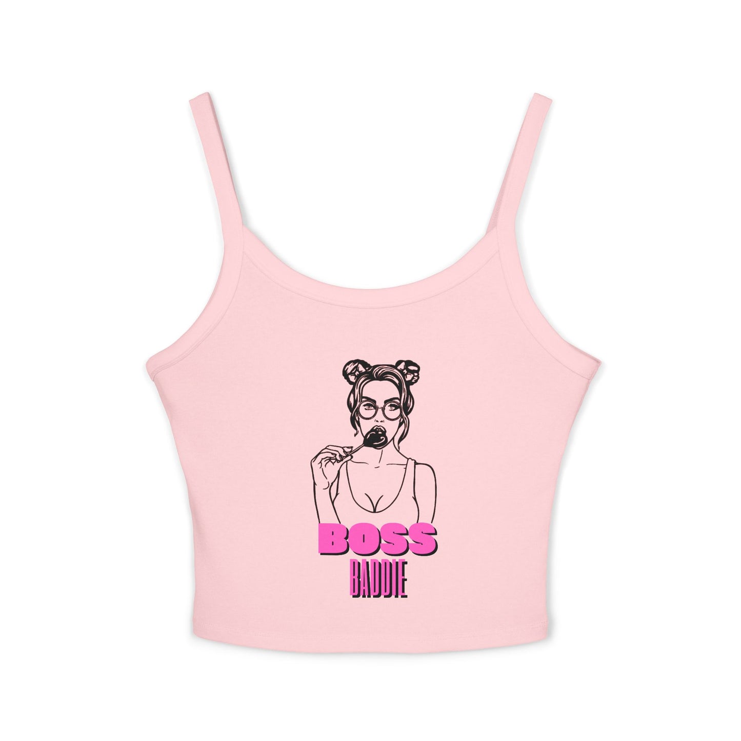 Boss Baddie Spaghetti Strap Tank Top