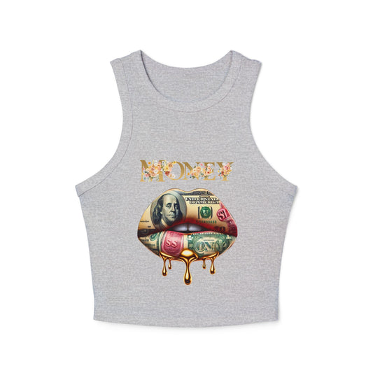 Money Talks Racer Tank Top