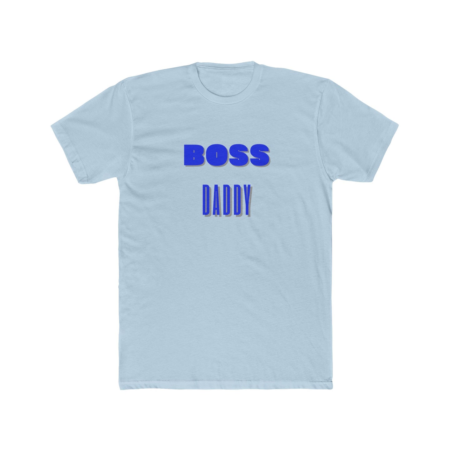 Boss Daddy Cotton Crew Tee (Blue)