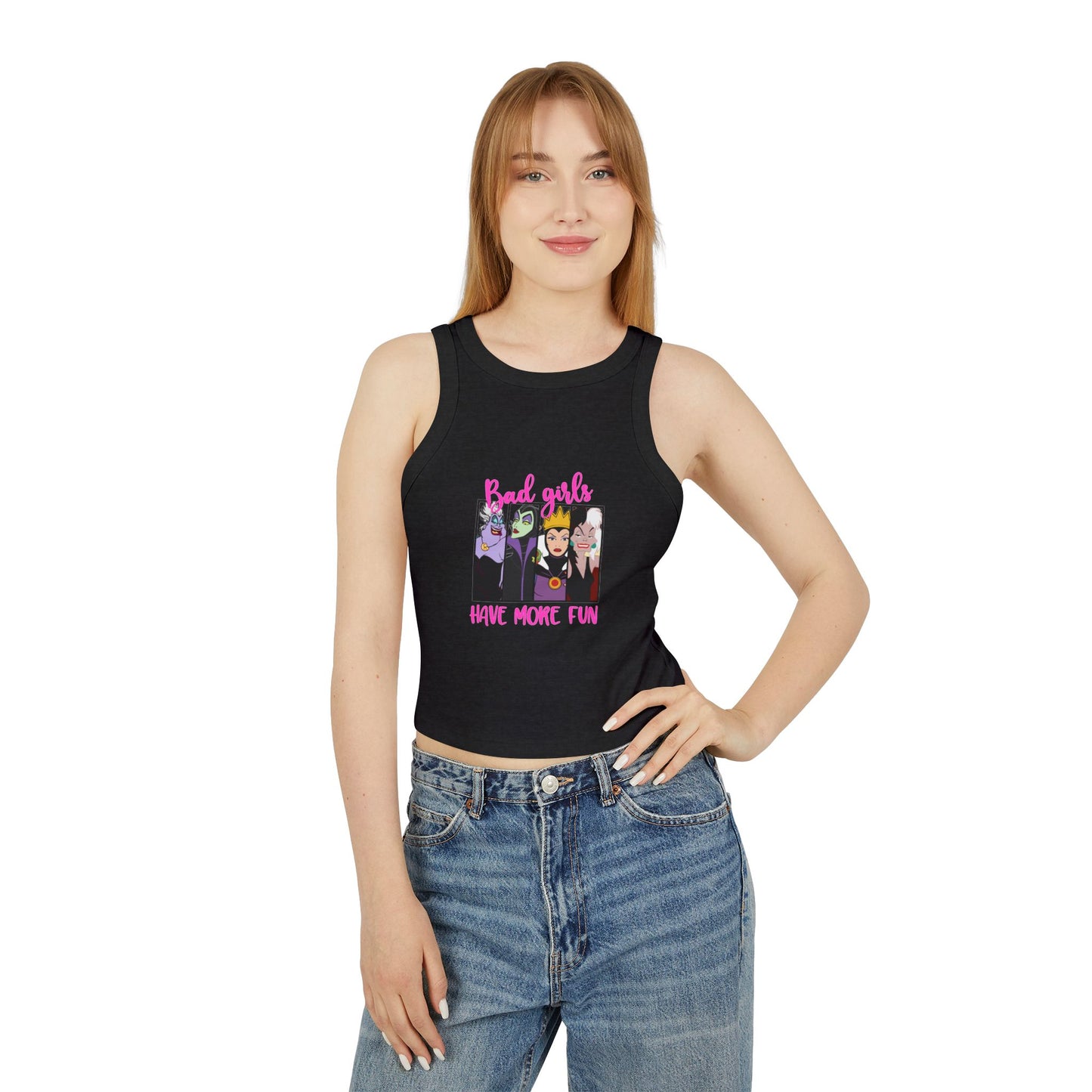 Bad Girls Club "Villain Era" Racer Tank Top