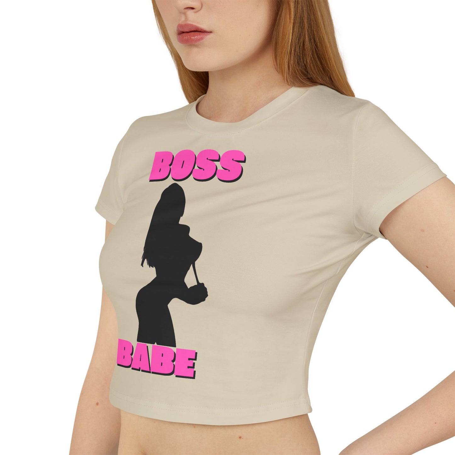 Boss Babe Sexy Silhouette Baby Tee