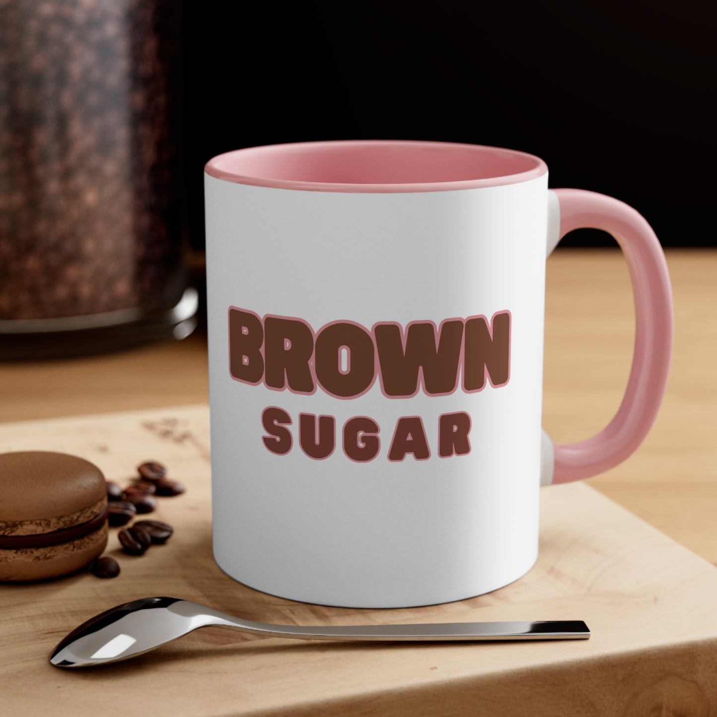 "Brown Sugar" Accent Coffee Mug, 11oz