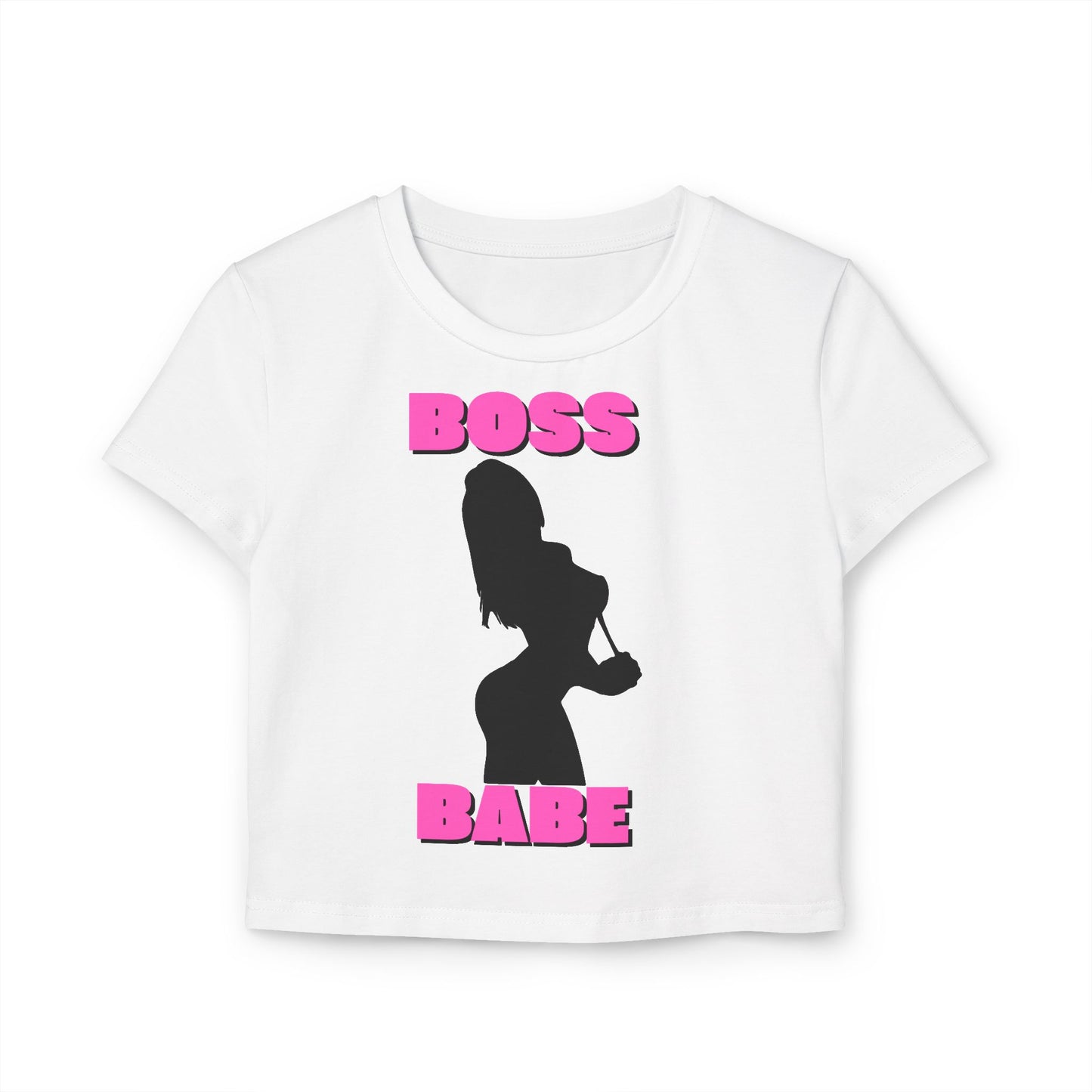 Boss Babe Sexy Silhouette Baby Tee