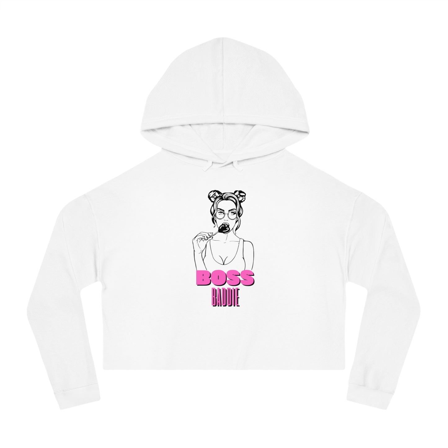 Women’s Boss Babe Cropped Hooded Sweatshirt