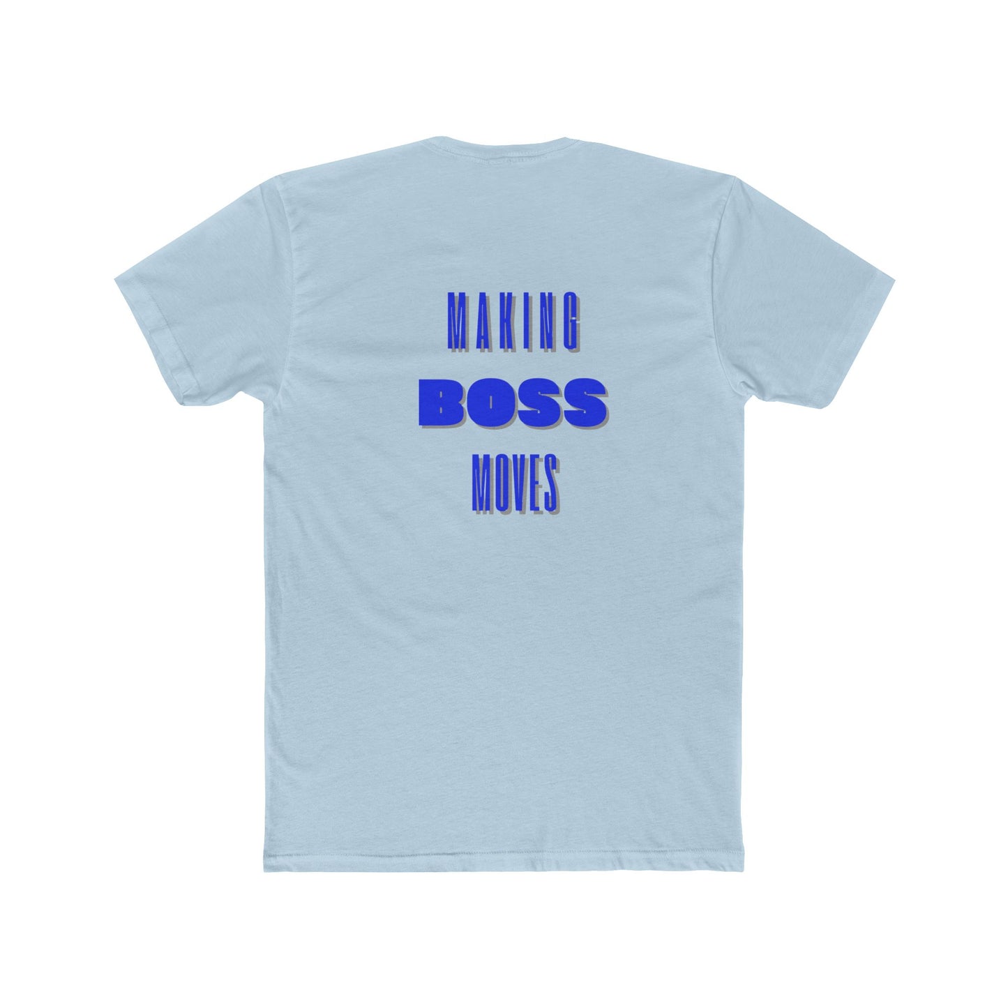 Boss Daddy Cotton Crew Tee (Blue)