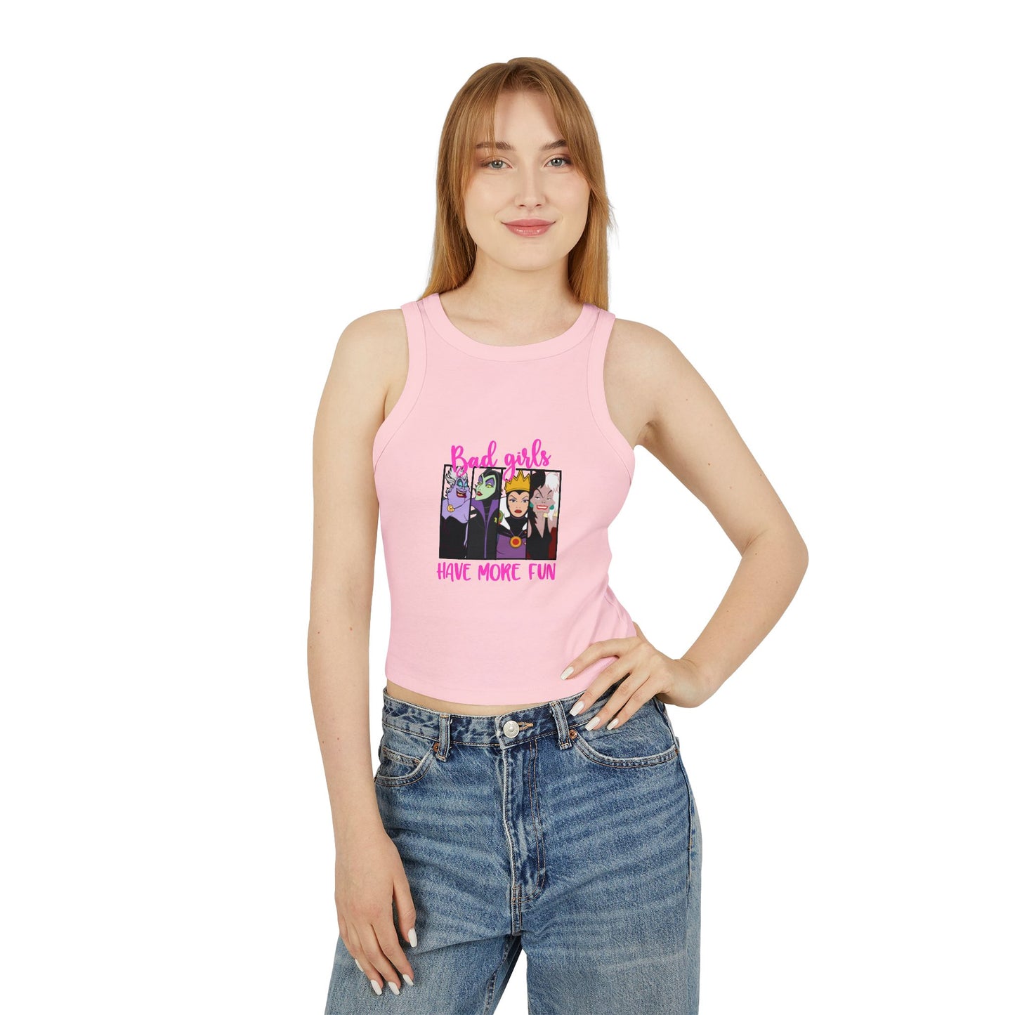 Bad Girls Club "Villain Era" Racer Tank Top