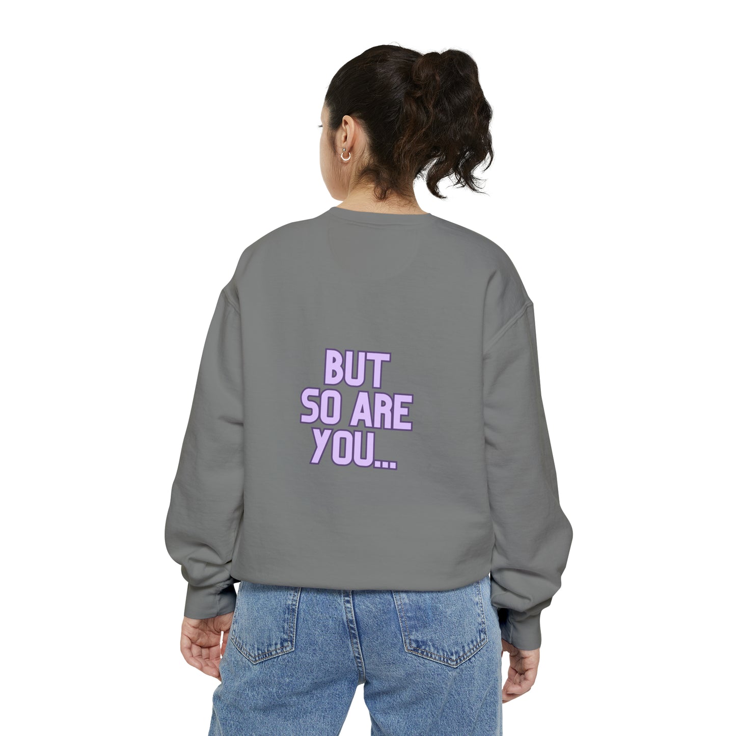 I Am Dope, Affirmation Unisex Garment-Dyed Sweatshirt