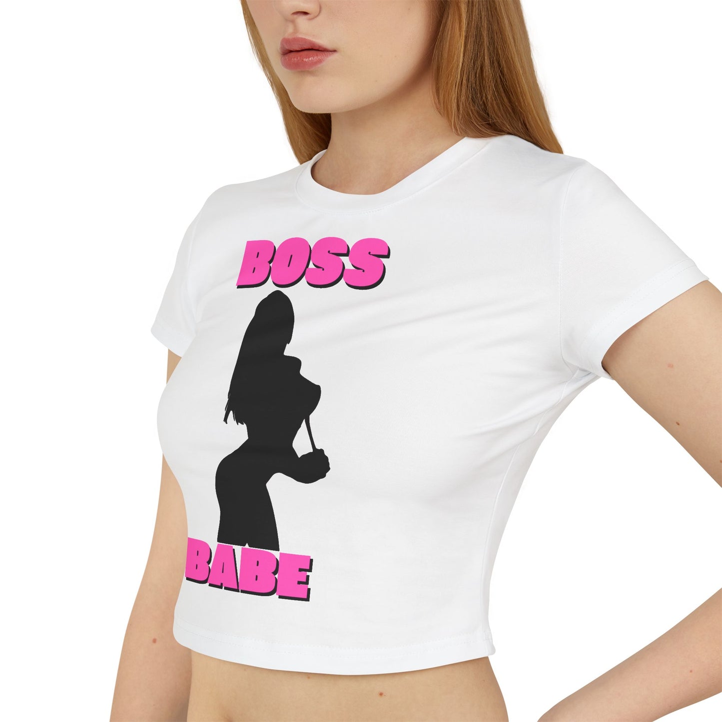 Boss Babe Sexy Silhouette Baby Tee