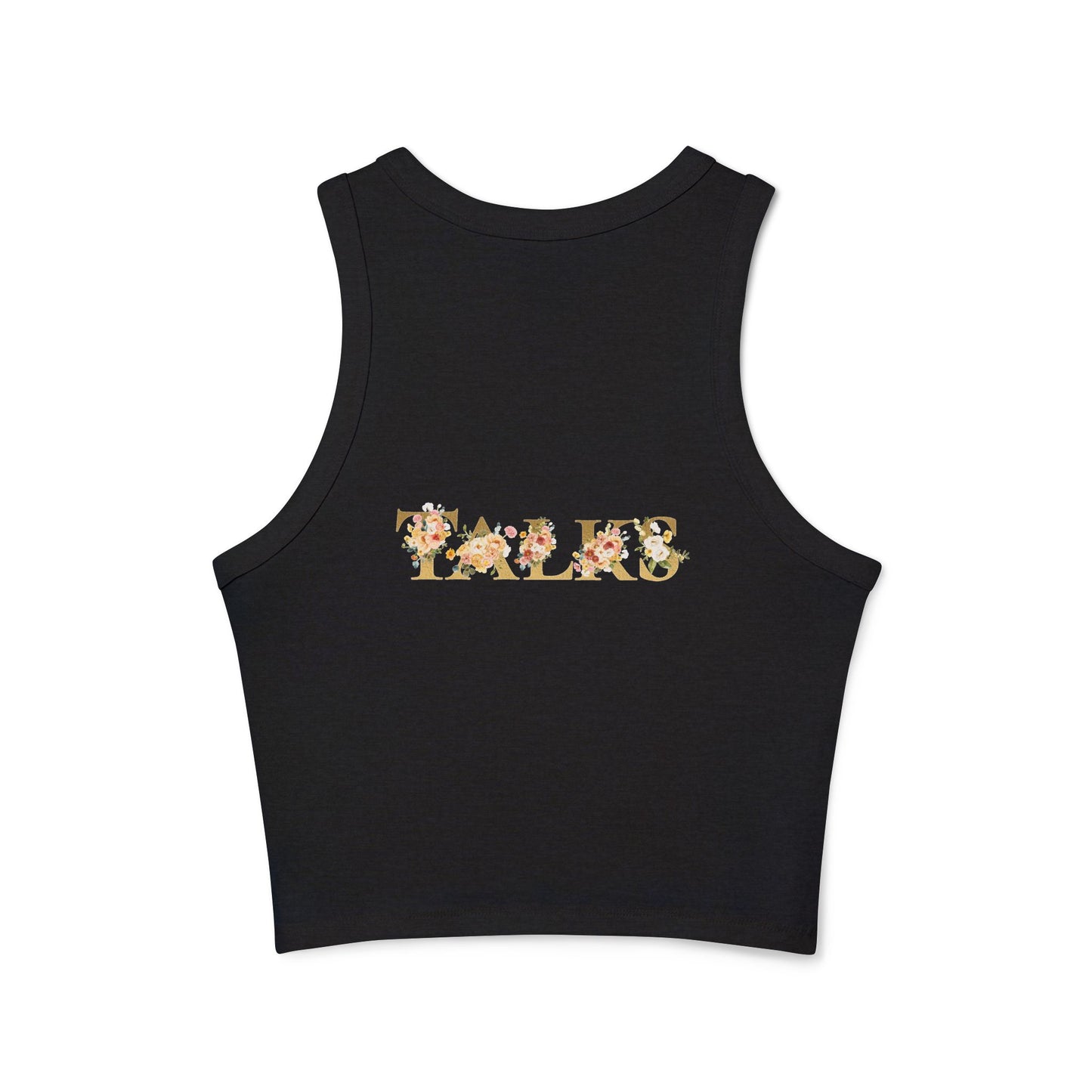 Money Talks Racer Tank Top