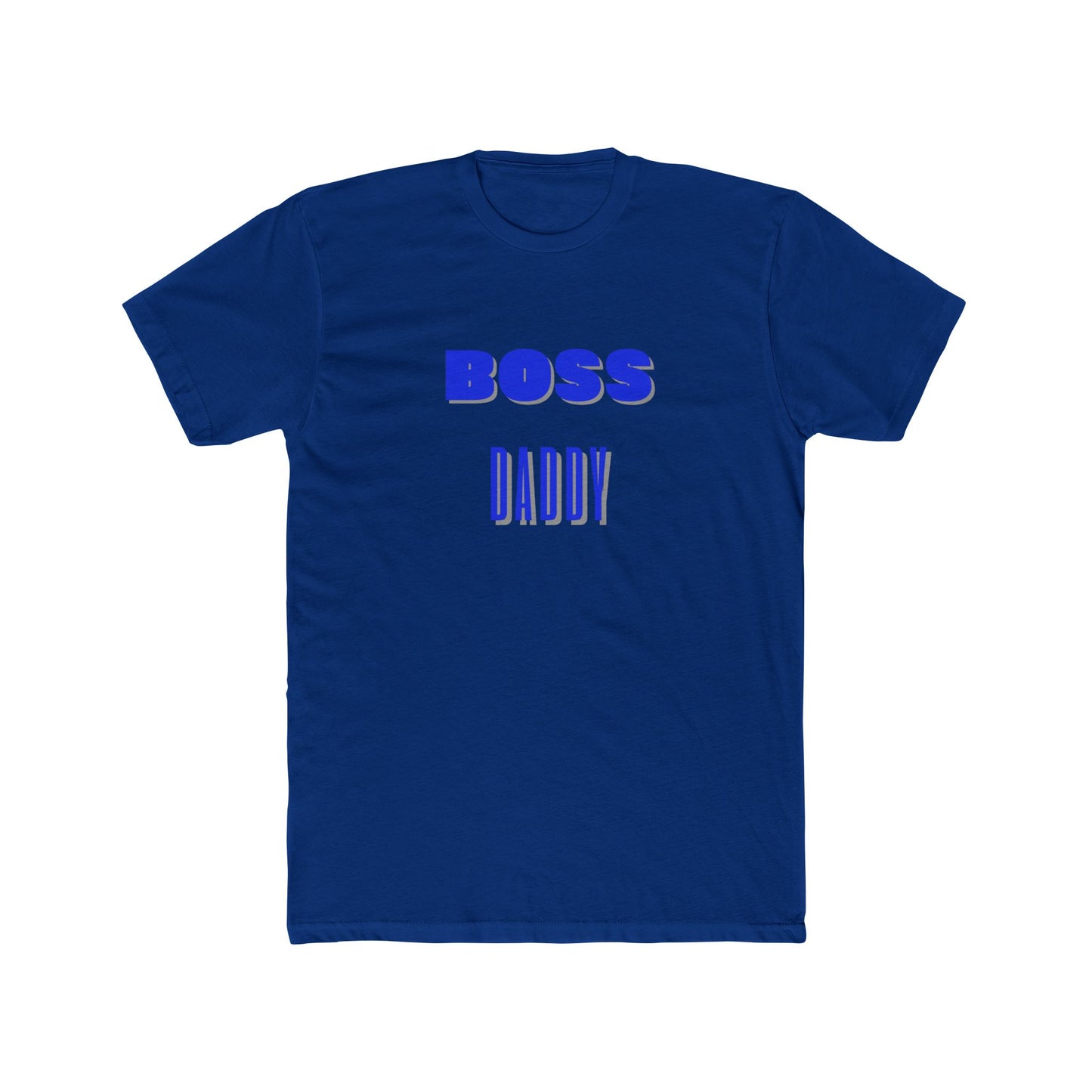 Boss Daddy Cotton Crew Tee (Blue)