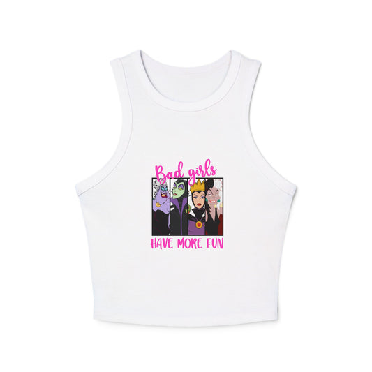 Bad Girls Club "Villain Era" Racer Tank Top