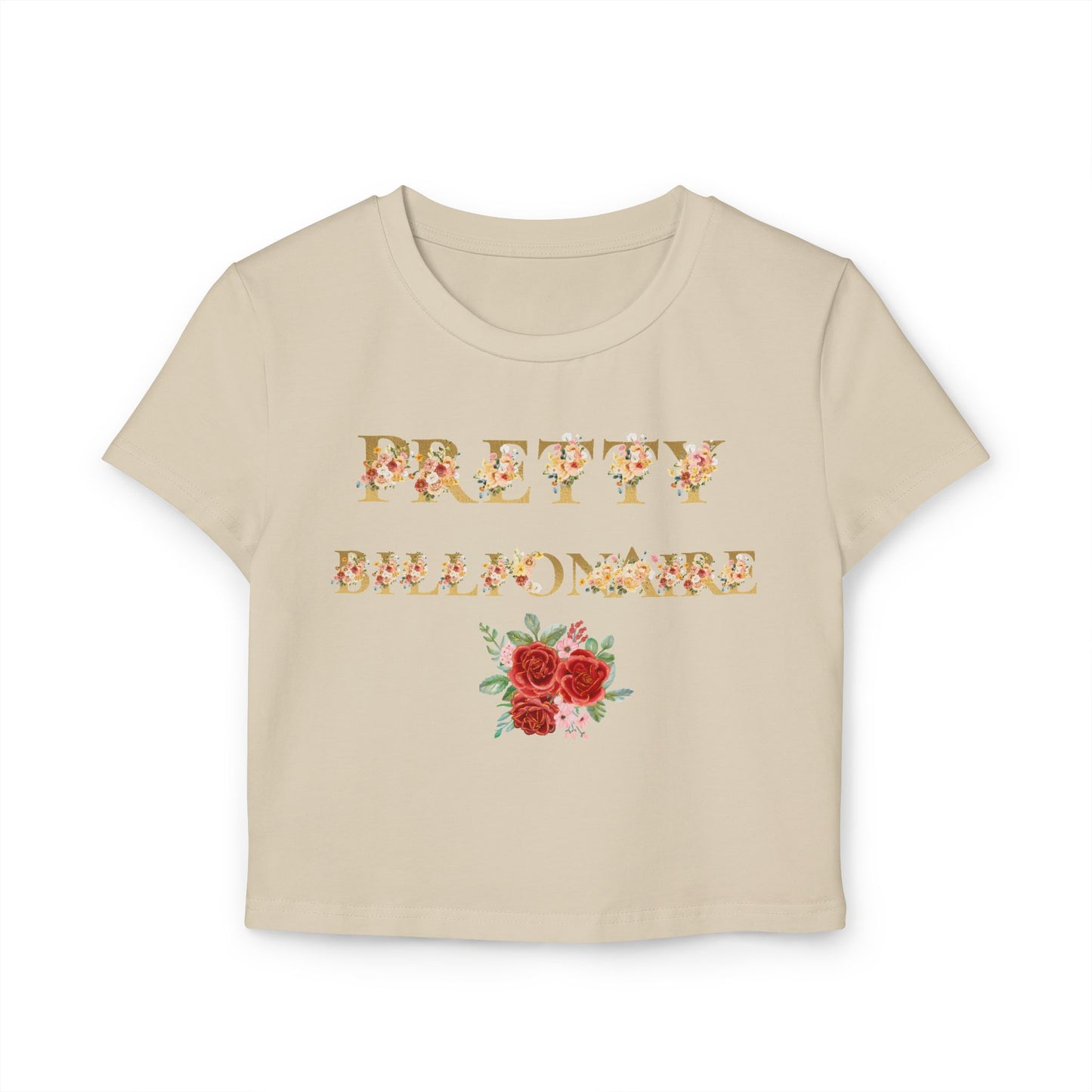 Women's Pretty Billionaire Baby Tee