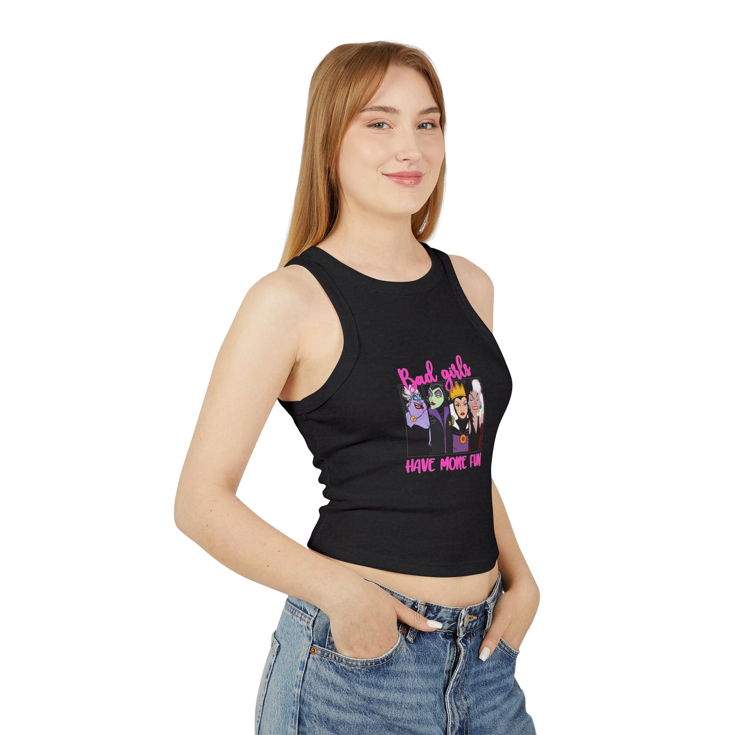 Bad Girls Club "Villain Era" Racer Tank Top