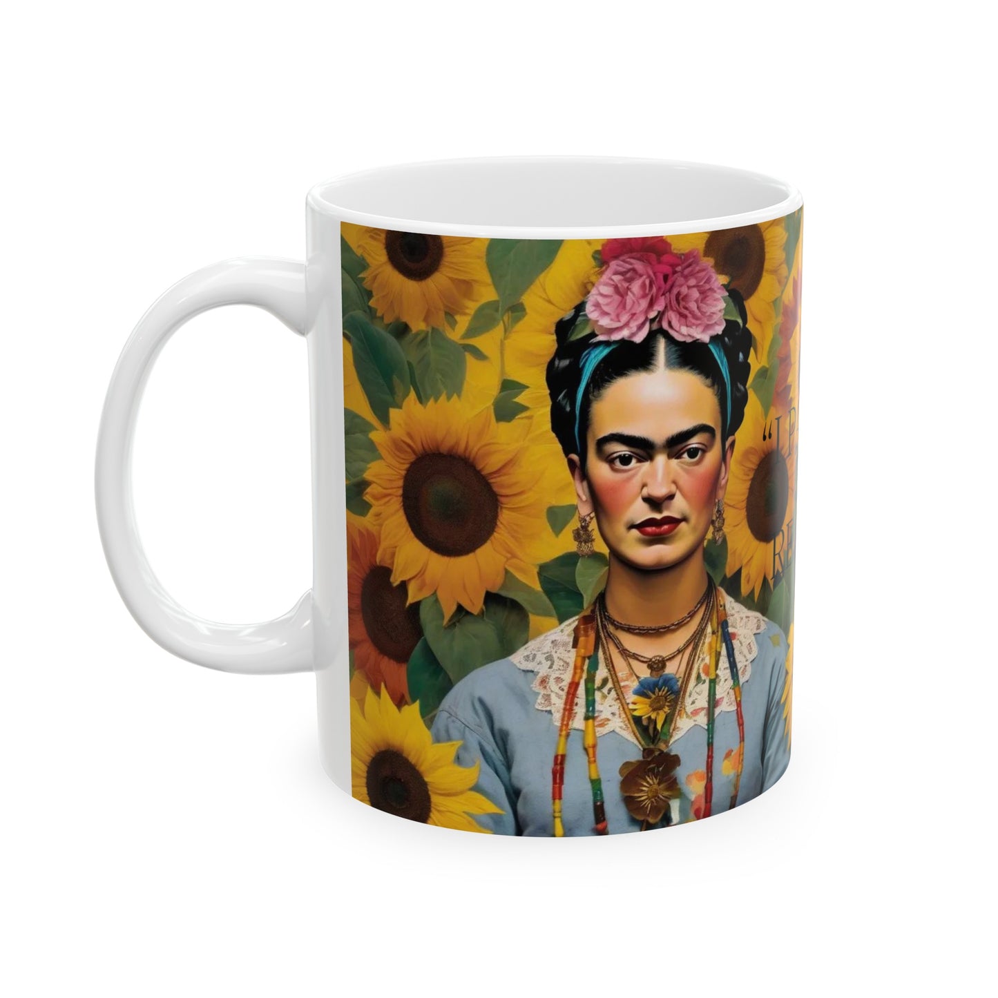 Sunflower Ceramic Mug, (11oz, 15oz)