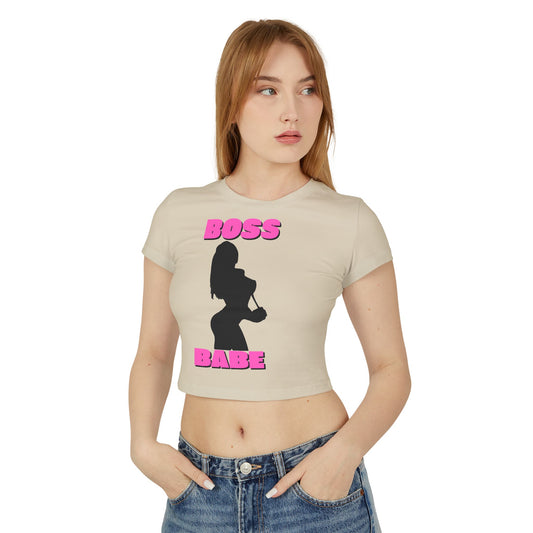 Boss Babe Sexy Silhouette Baby Tee