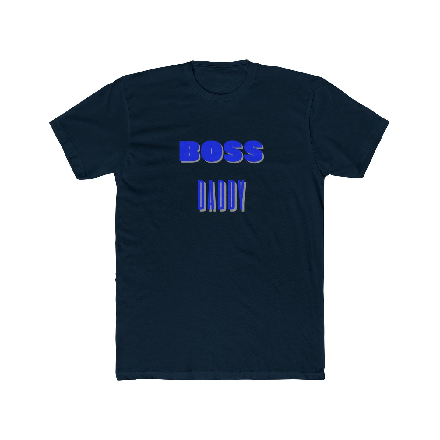 Boss Daddy Cotton Crew Tee (Blue)