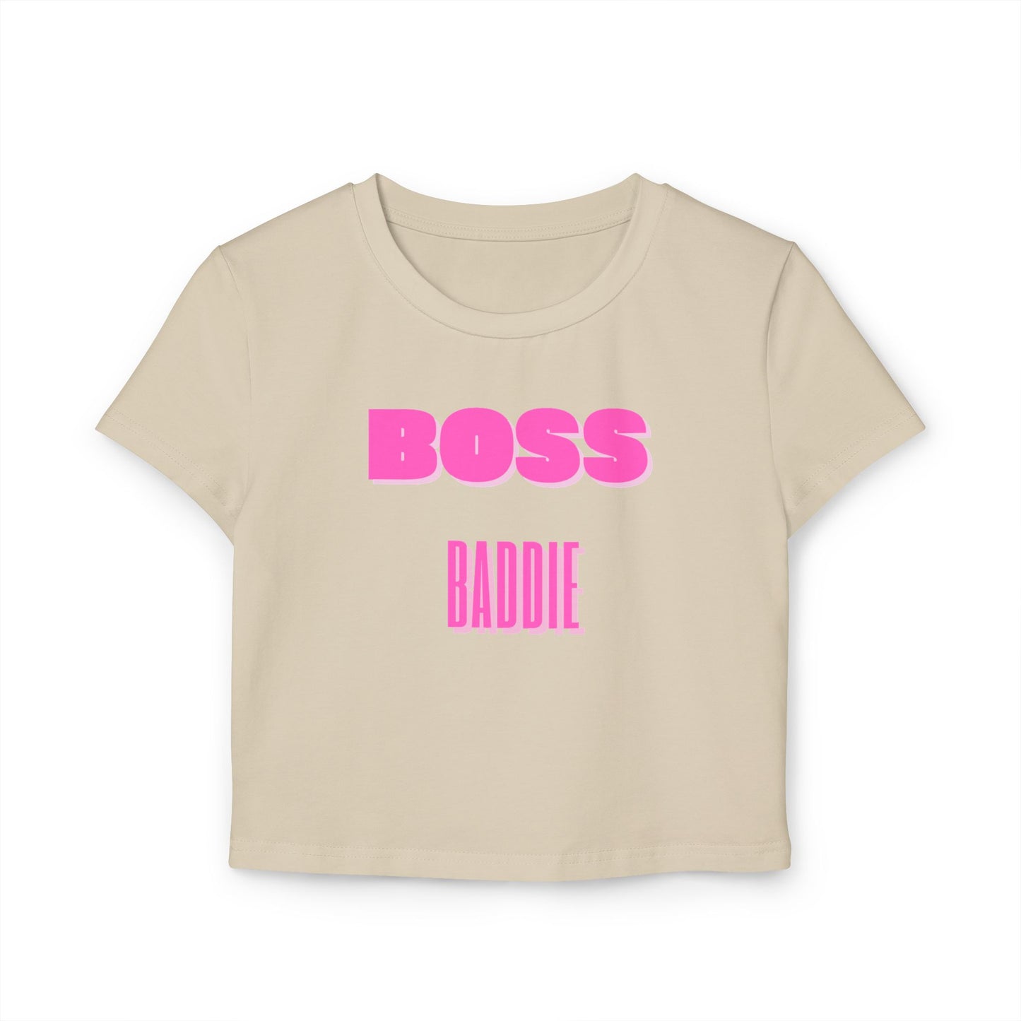 Women's "Boss Baddie" Baby Tee