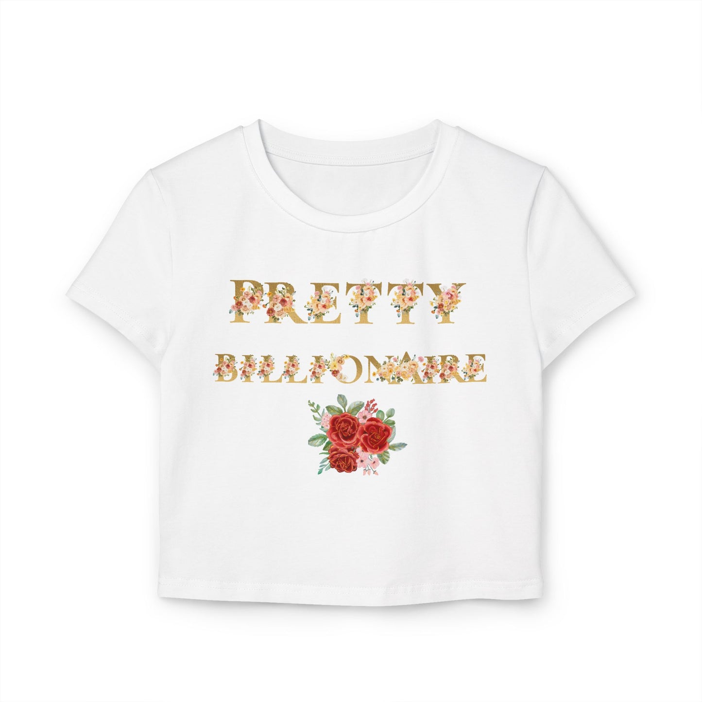 Women's Pretty Billionaire Baby Tee